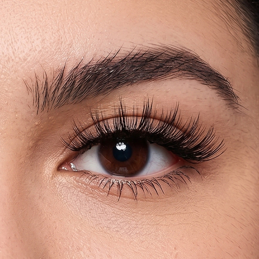 ROAN Premium Ice Black Soft-Magnetic Lashes (No Glue Needed)