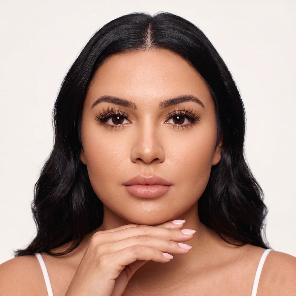 ROAN Premium Ice Black Soft-Magnetic Lashes (No Glue Needed)